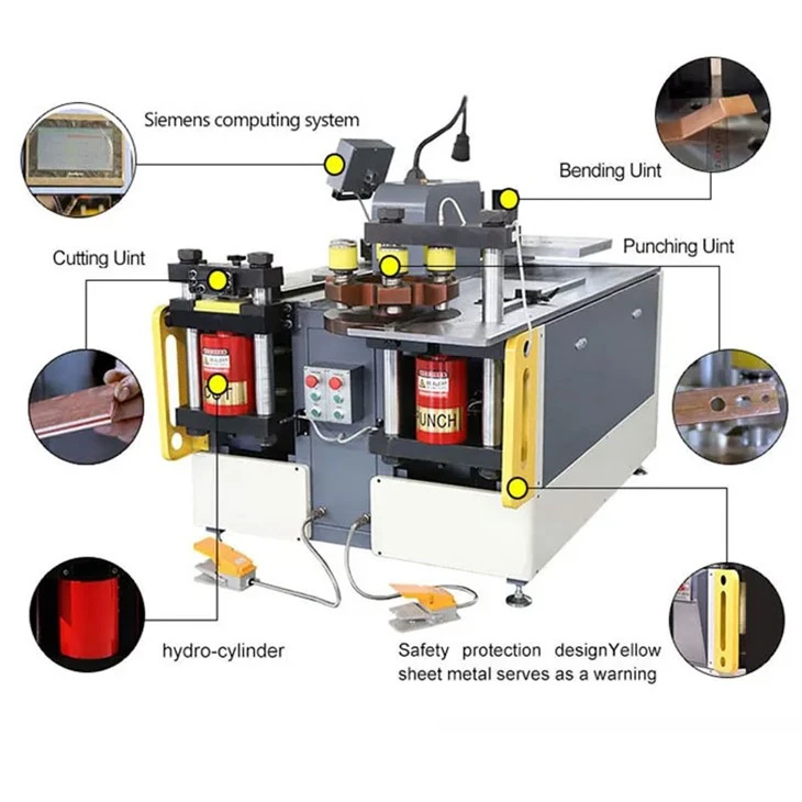 3 In 1 Busbar Machine
